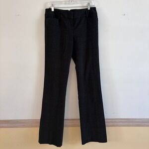 Amanda + Chelsea Womens Gray Straight Leg Dress‎ Pants Career Trousers Size 4